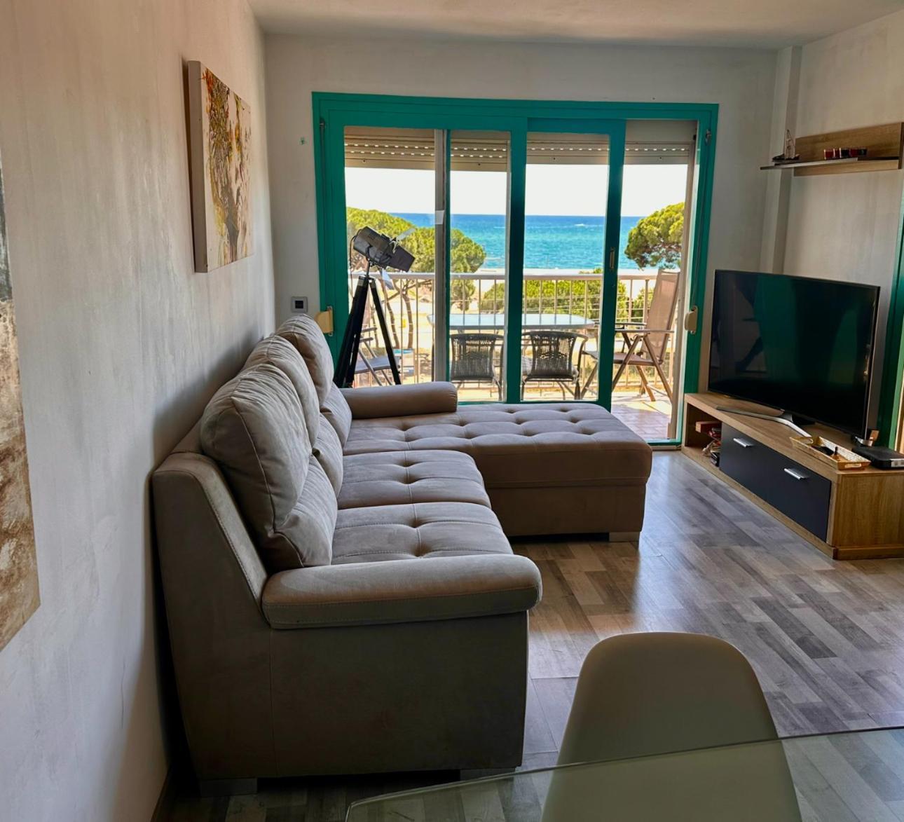 Apartamento Malgrat De Mar Bagian luar foto