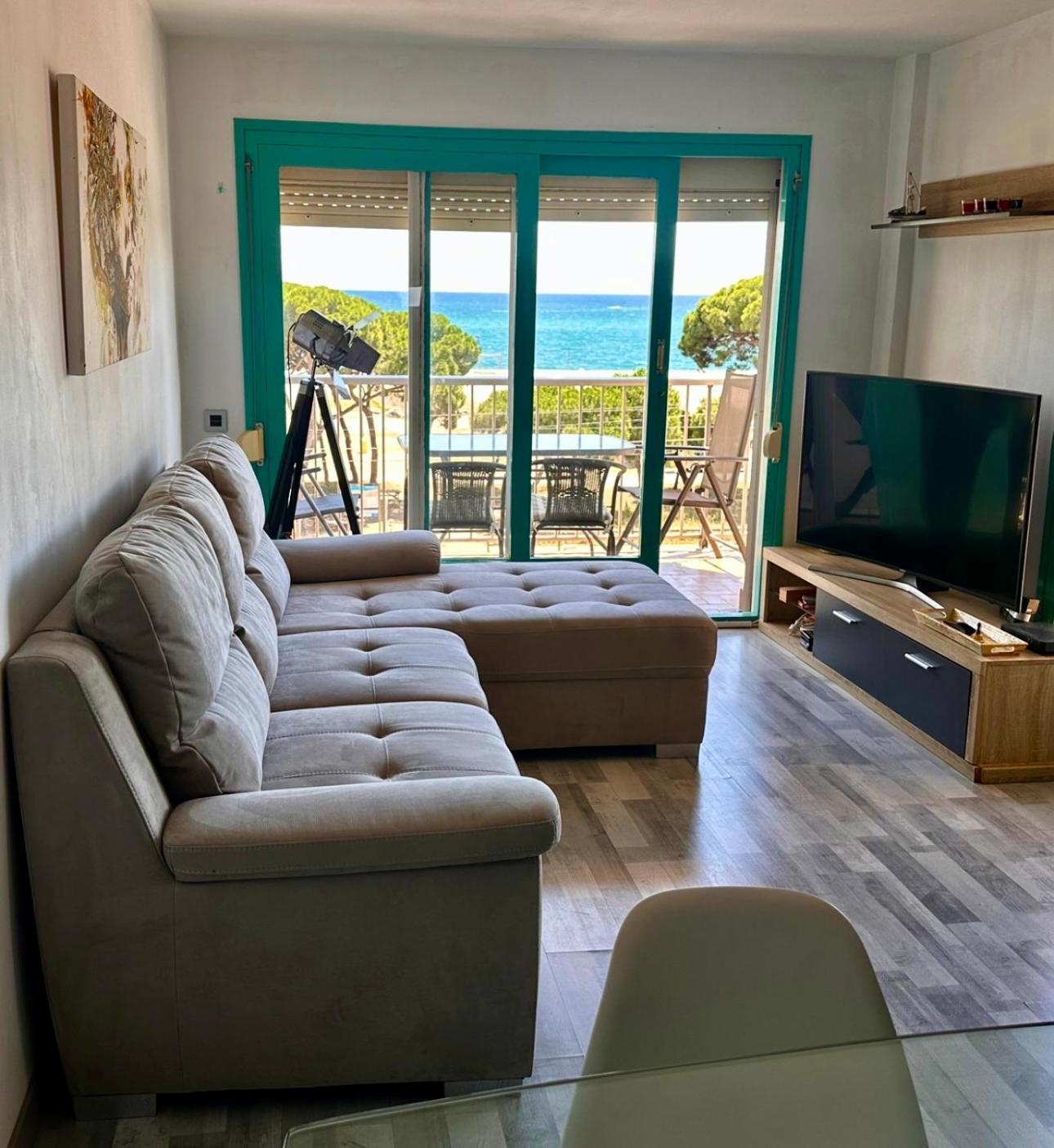Apartamento Malgrat De Mar Bagian luar foto